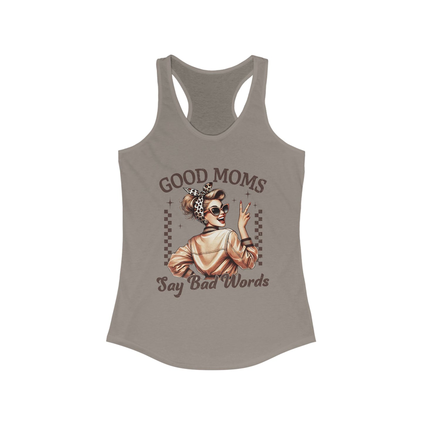 Racerback Tank Top - Good Moms Say Bad Words