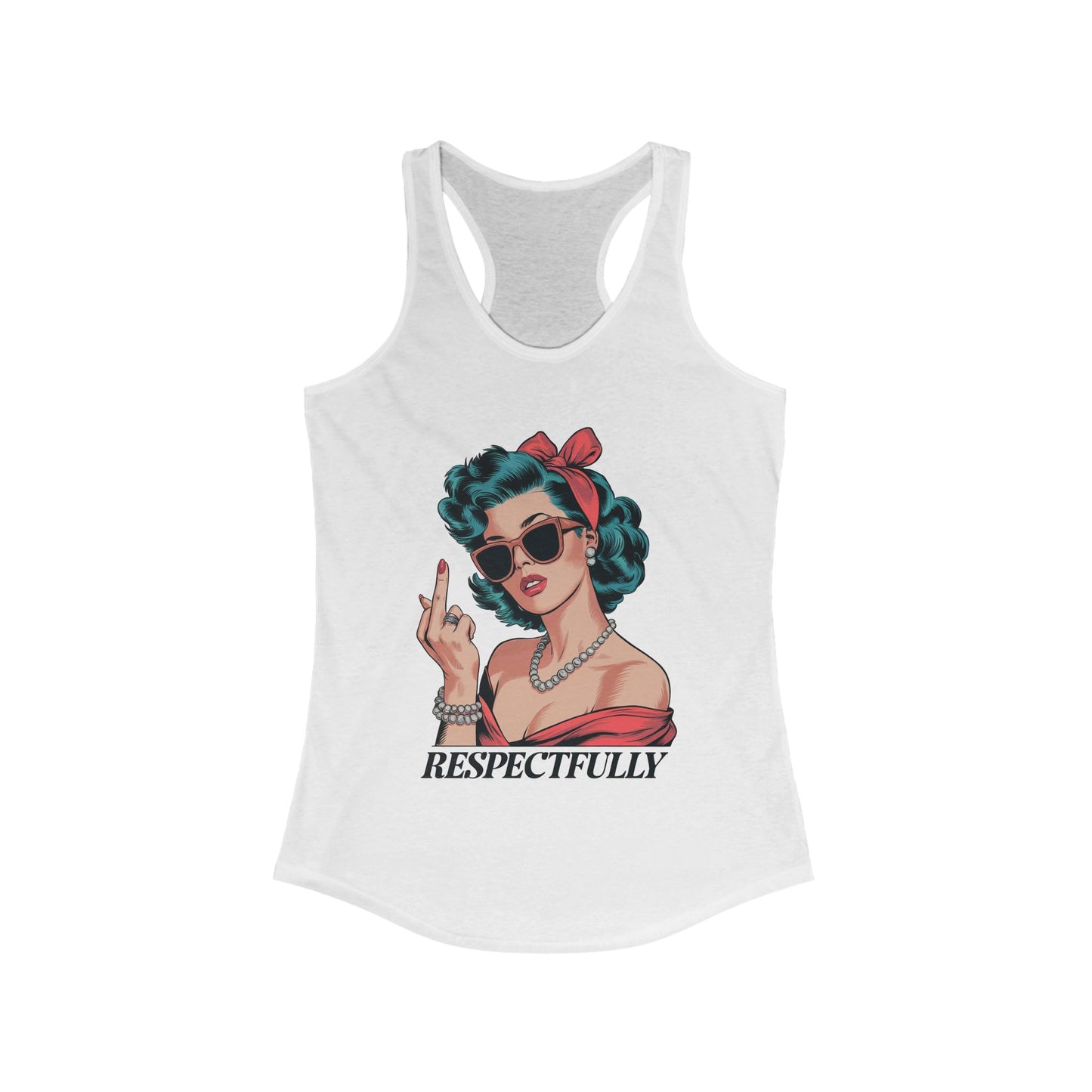 Respectfully Racerback Tank