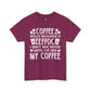 T-Shirt with EEFFOC Design -Coffee Spelled Backwards