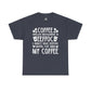 T-Shirt with EEFFOC Design -Coffee Spelled Backwards