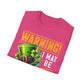 Warning! Prone to Shenanigans Unisex Softstyle T-Shirt - Fun St. Patrick's Day Tee