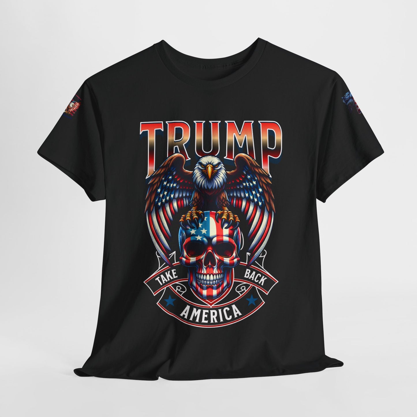 Trump America Tshirt, Political Tee, Patriotic Shirt, US President Apparel, Election Graphic Top