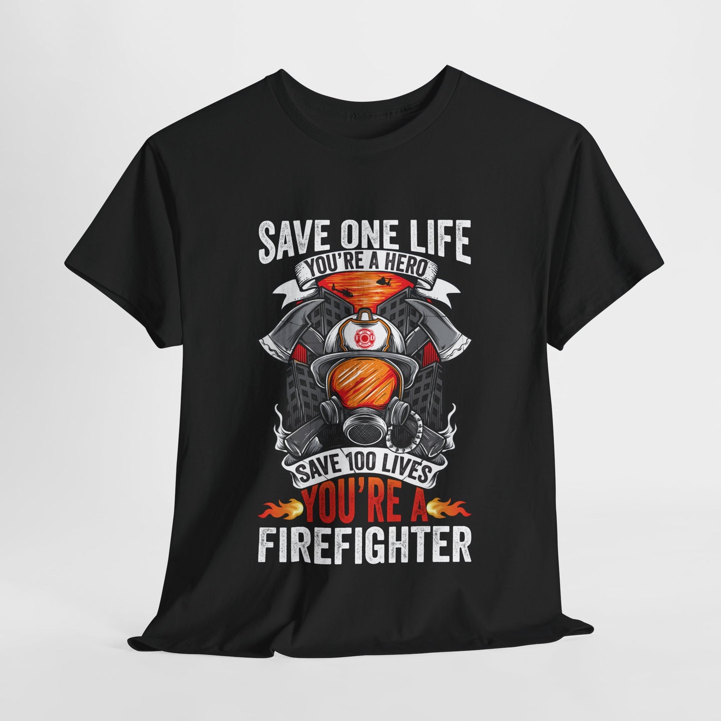 Firefighter Graphic T-shirt