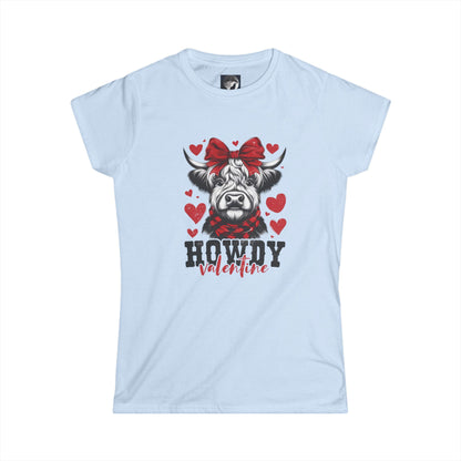 T-Shirt Howdy Valentine Women's Softstyle Tee