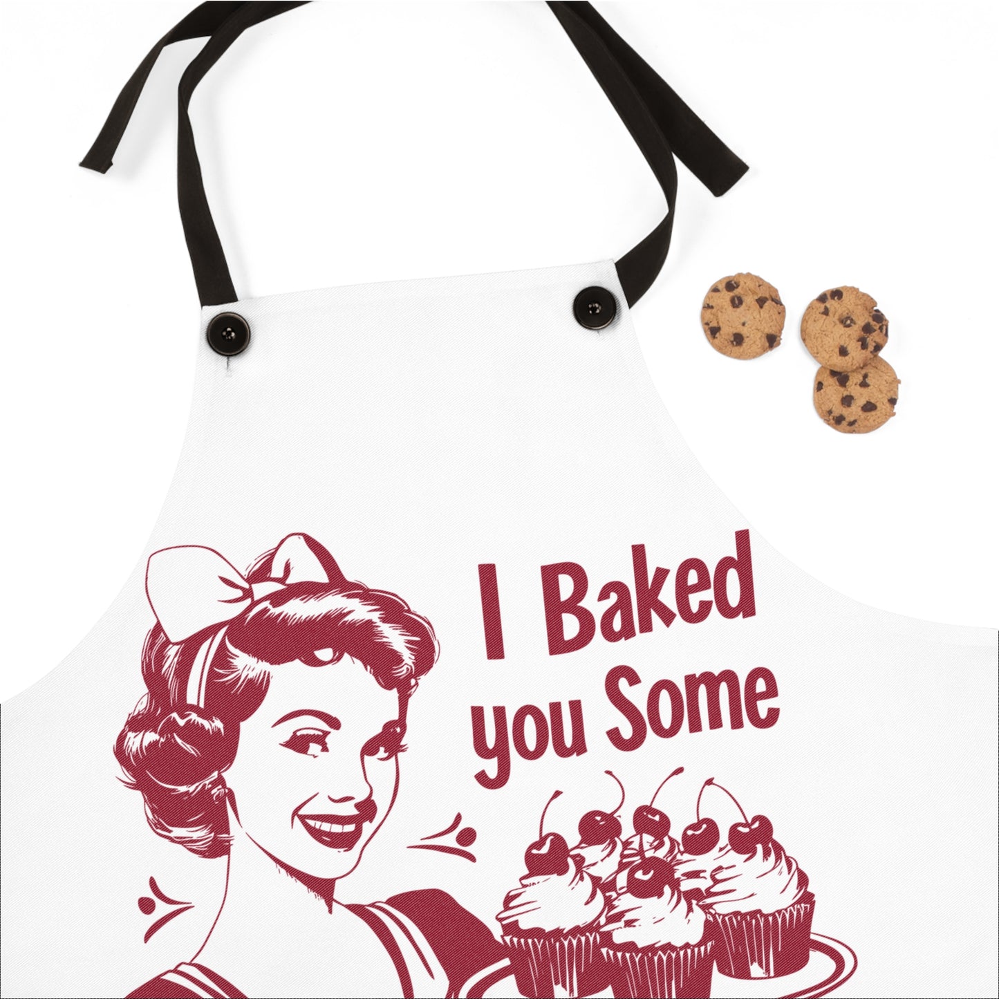 Kitchen Apron - Shut the Fucupcakes Funny Cooking Apron