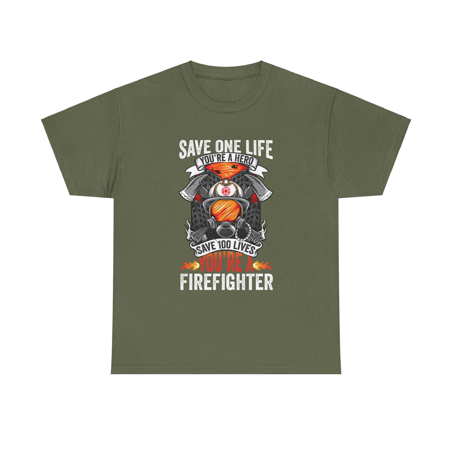 Firefighter Graphic T-shirt