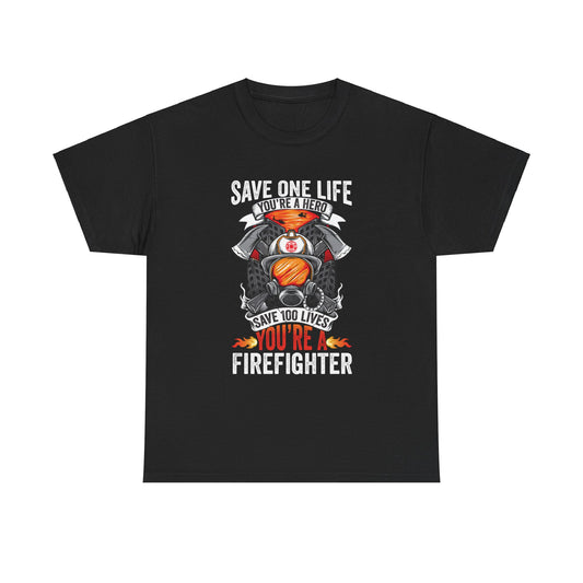 Firefighter Graphic T-shirt