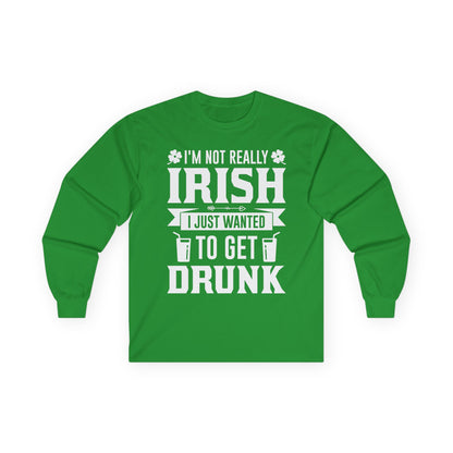 Funny St Patrick's Day Long Sleeve Tee