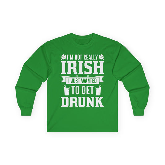 Funny St Patrick's Day Long Sleeve Tee