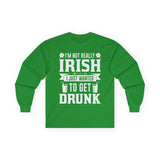 Funny St Patrick's Day Long Sleeve Tee