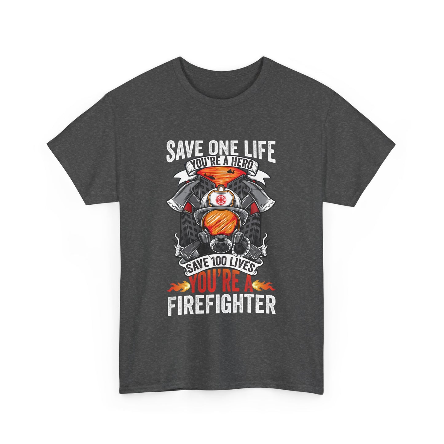 Firefighter Graphic T-shirt