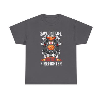 Firefighter Graphic T-shirt