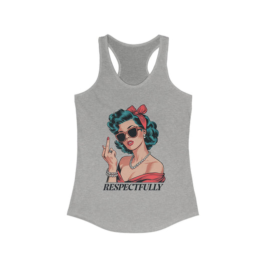 Respectfully Racerback Tank